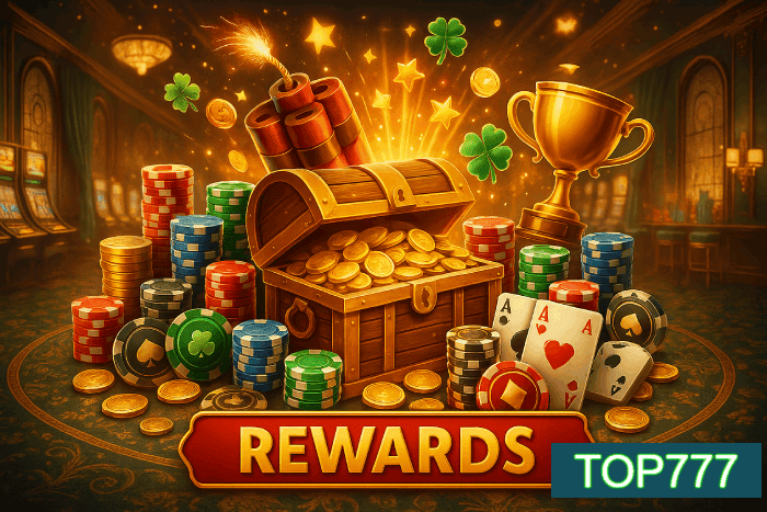 Ganhe Bônus e Prêmios Incríveis na TOP777